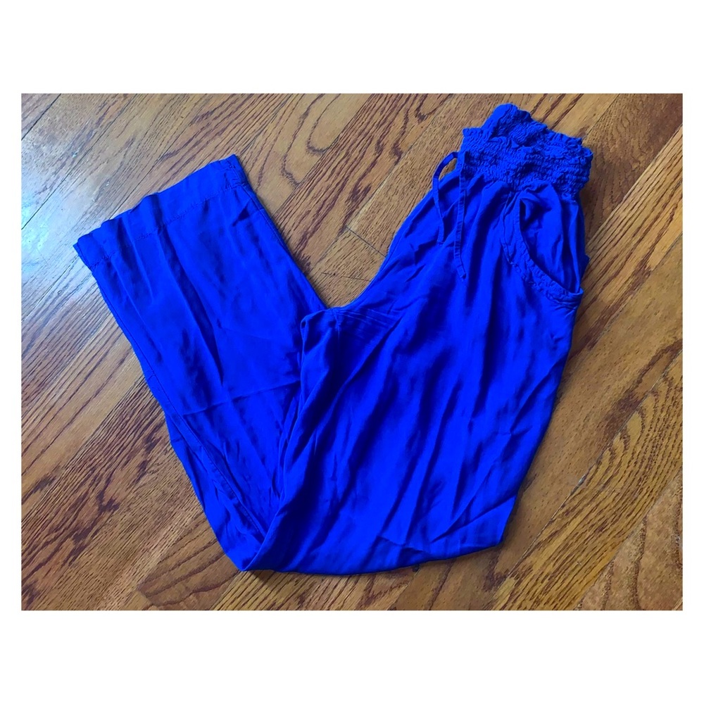 Blue casual pants. BUNDLE AND SAVE